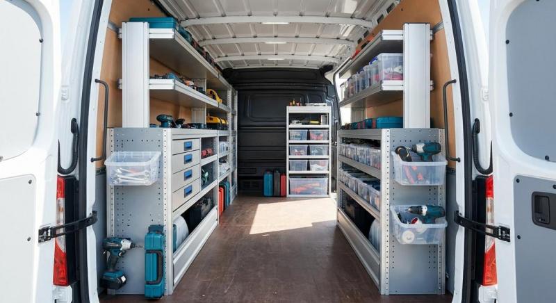 Rayonnage pour utilitaire professionnel : guide de choix complet